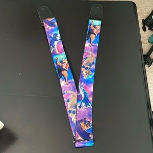 Cat Themed Guitar Strap